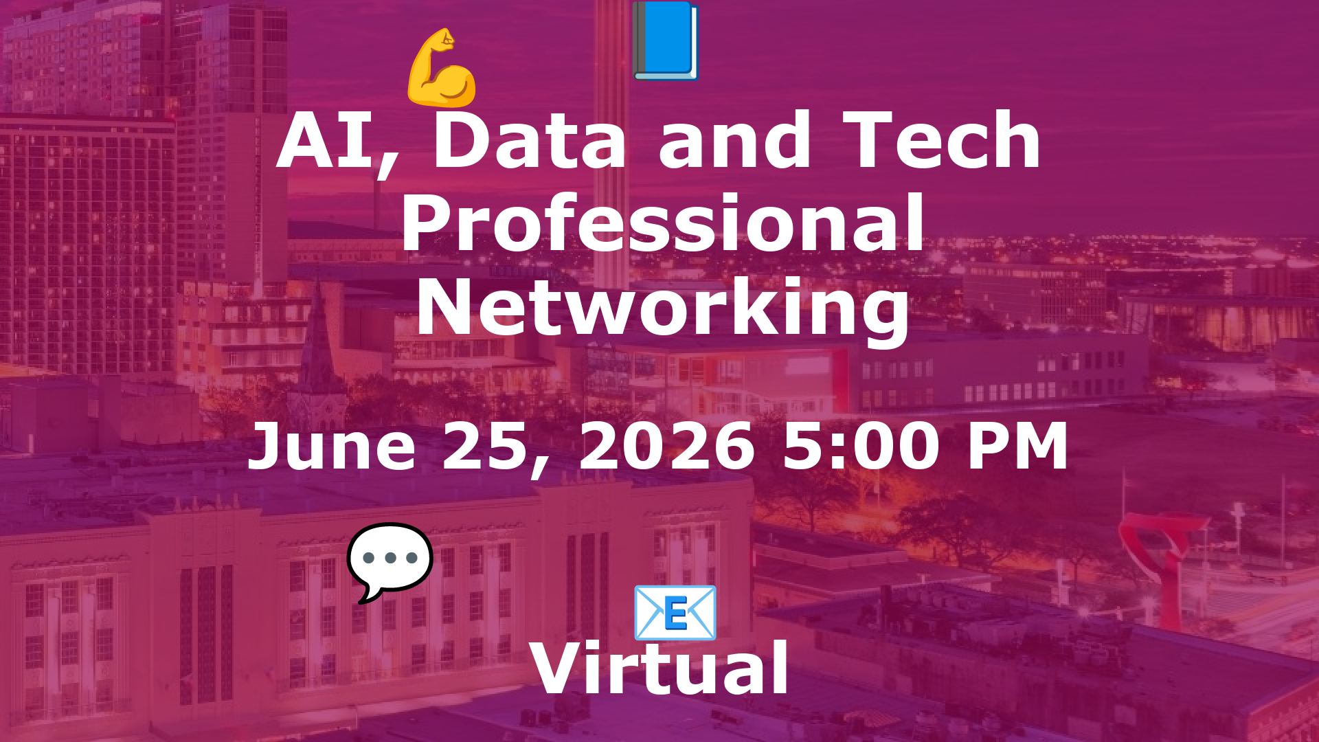 AI, Data and Tech Professional Networking event image